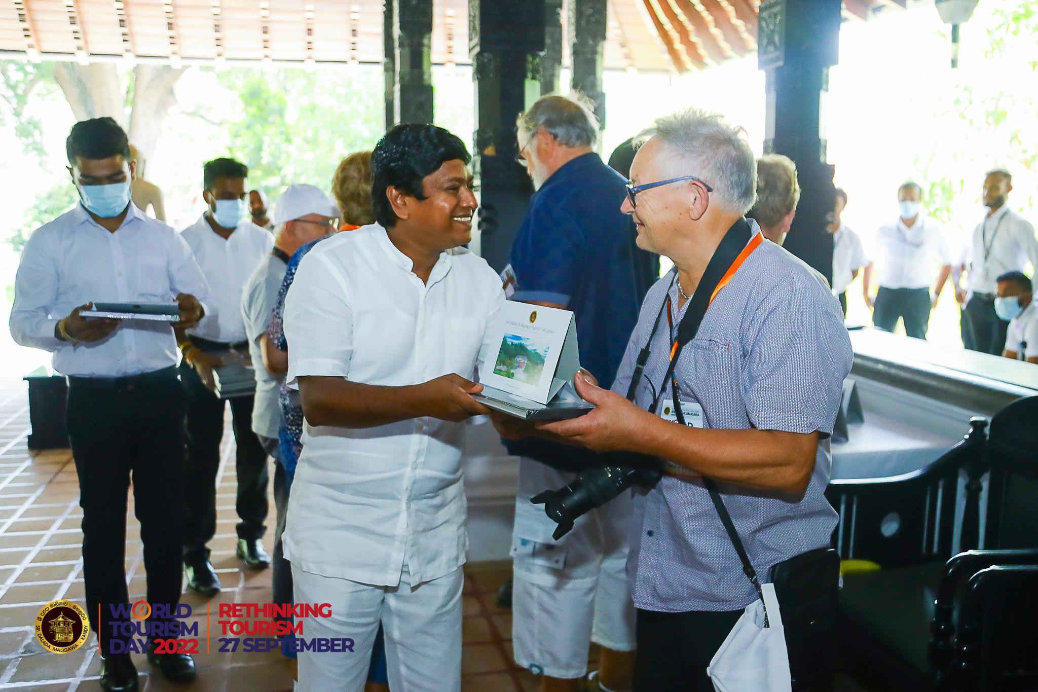 World Tourism Day 2022 celebrations that took place today at Sri Lanka's iconic Sri Dalada Maligawa