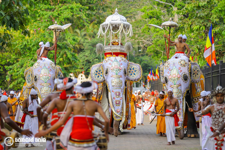 Annual Poson Perahera 2023 Temple of the Tooth Relic