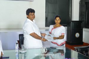 Sri Dalada Maligawa awarded a scholarship today